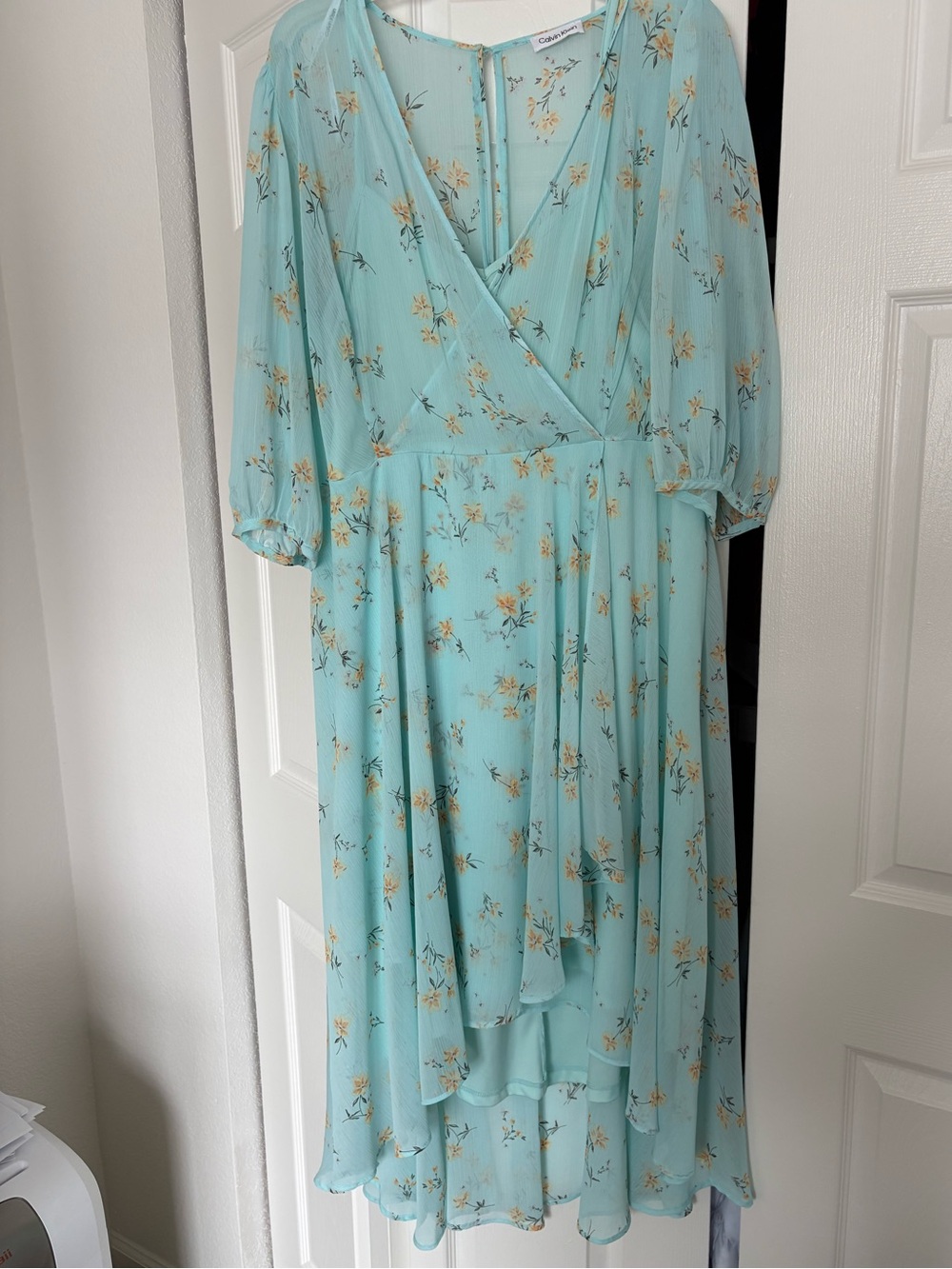Calvin Klein High-Low dress